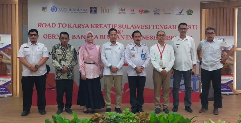 BI Sulteng Launching Bersama Pusat Layanan Informasi Perizinan Bagi UMKM di Kantor DPMPTS Sulteng